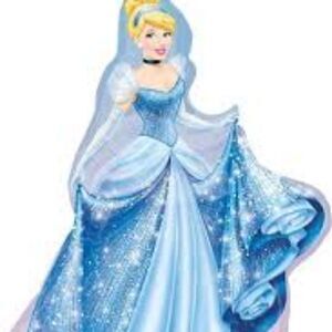 Disney Cinderella Super Shape Foil Balloon.
